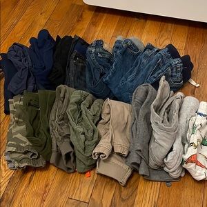 Huge boys 2T pant bundle!